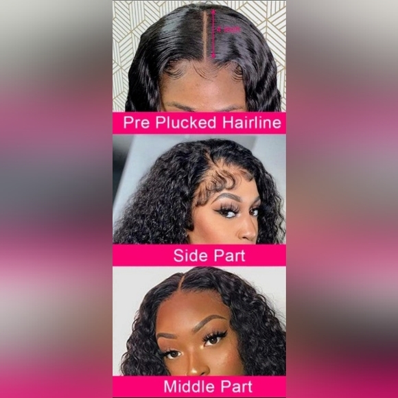 - Human Hair Lace Wig - Picture 3 of 9